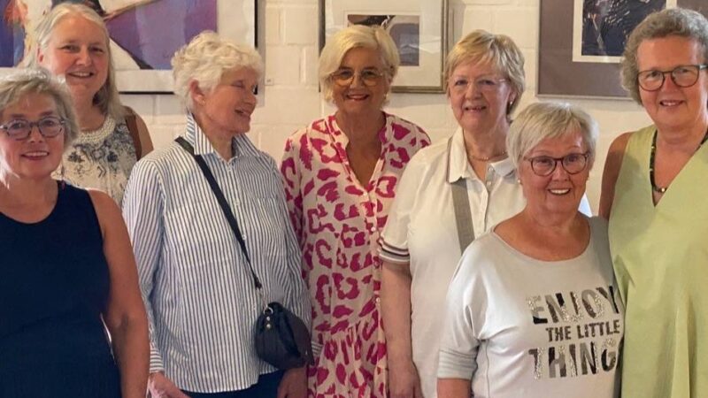 Gruppe „MachArt“: Künstlerinnen stellen im Amerner Mühlenturm aus