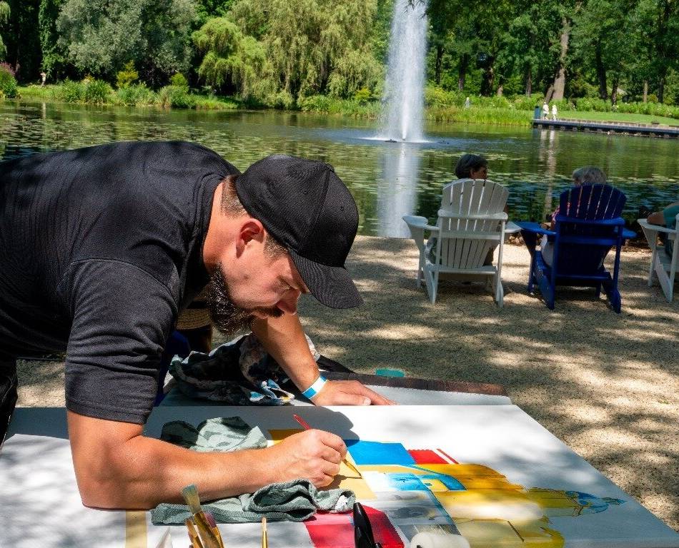 Vom Kunstmarkt zum Kunsterlebnis: Kunstwochenende in den Schlossgärten Arcen