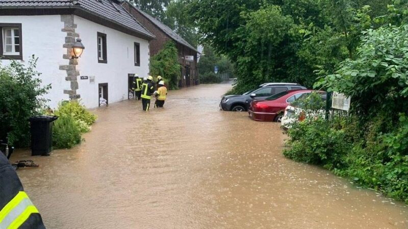 Meike Lukat (WLH) und Mitstreiter unterwegs: Schwammstädte und KI – Austausch zu Hochwasserschutz