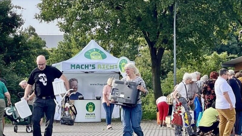 Aktion beim DLB in Rheinberg: Lernen, wie man Müll richtig trennt und vermeidet