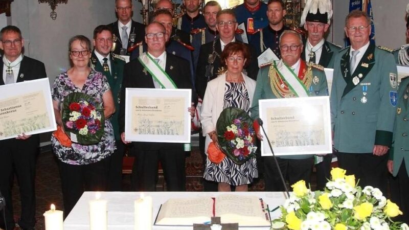 Schützenfest in Schwalmtal: Dilkrather Schützen feiern mit Booster