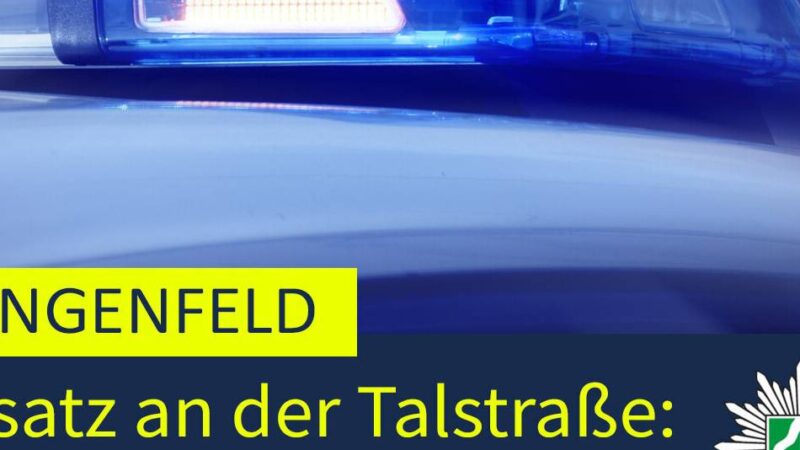Kriminalität in Langenfeld: Drei Polizisten bei Einsatz verletzt – einer davon schwer