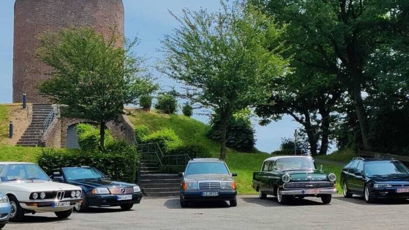 Oldtimertreffen an der Hohen Mühle: Klassiker auf zwei und vier Rädern rollen nach Uedem