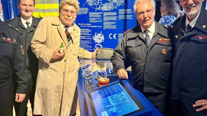 Grenzenlose Hilfe: Klever Feuerwehr-Exponat im LVR-Niederrheinmuseum zu sehen