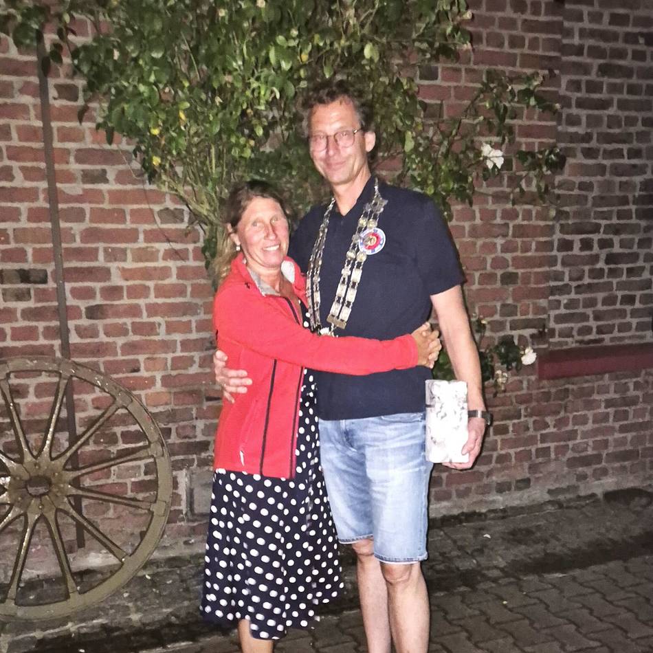 Brauchtum in Meerbusch: Christian Breuers hat beim Artillerie-Corps das Zepter in der Hand