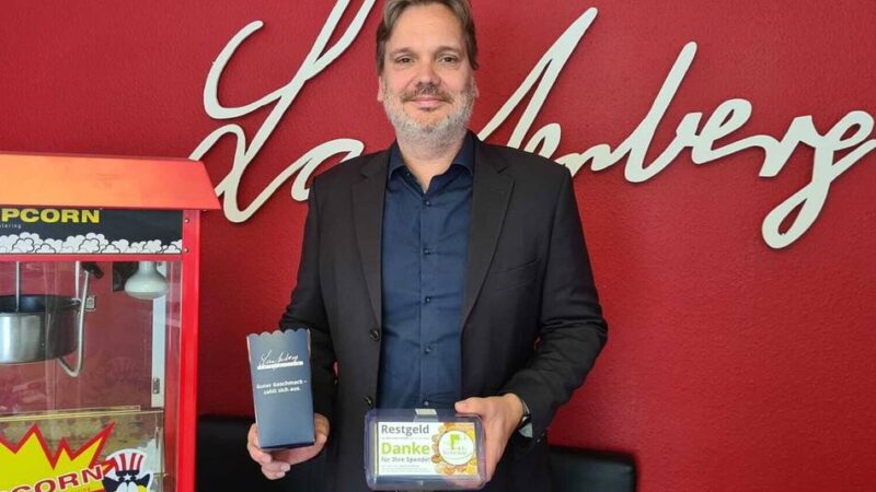 „Langenfeld live“: Popcorn für den guten Zweck am Laufenberg-Stand