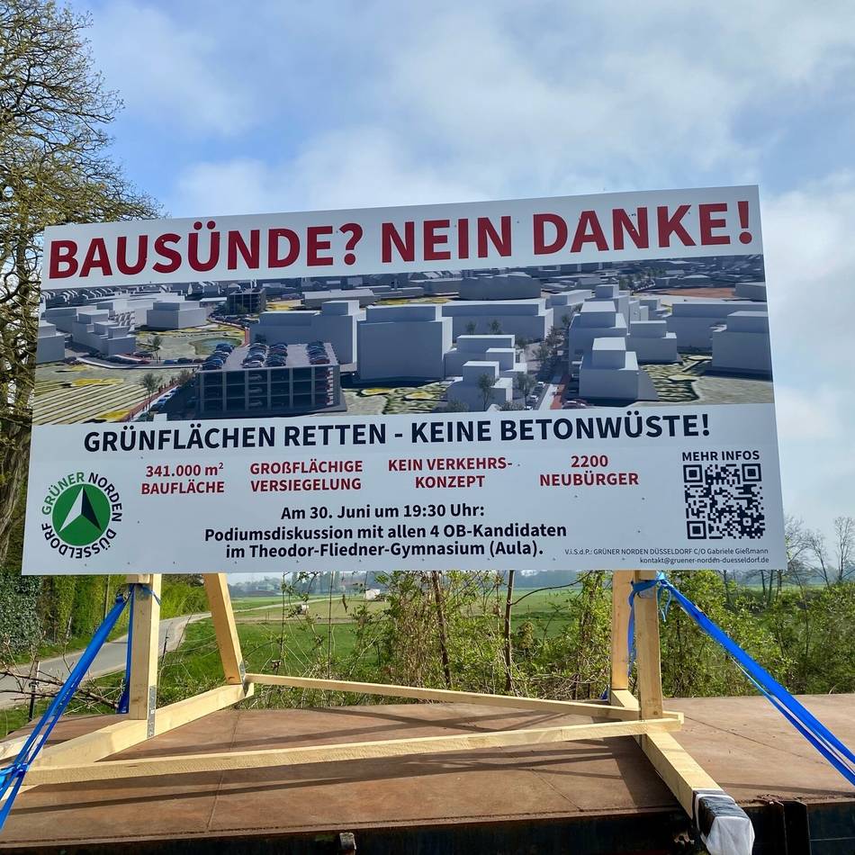 Wohnungsbau in Düsseldorf: Wird das Bauprojekt an der Kalkumer Schloßallee verschoben?