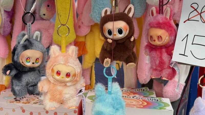 Weltweiter Hype: Labubus auf der Klever Kirmes – Riesenandrang auf chinesische Kuscheltiere