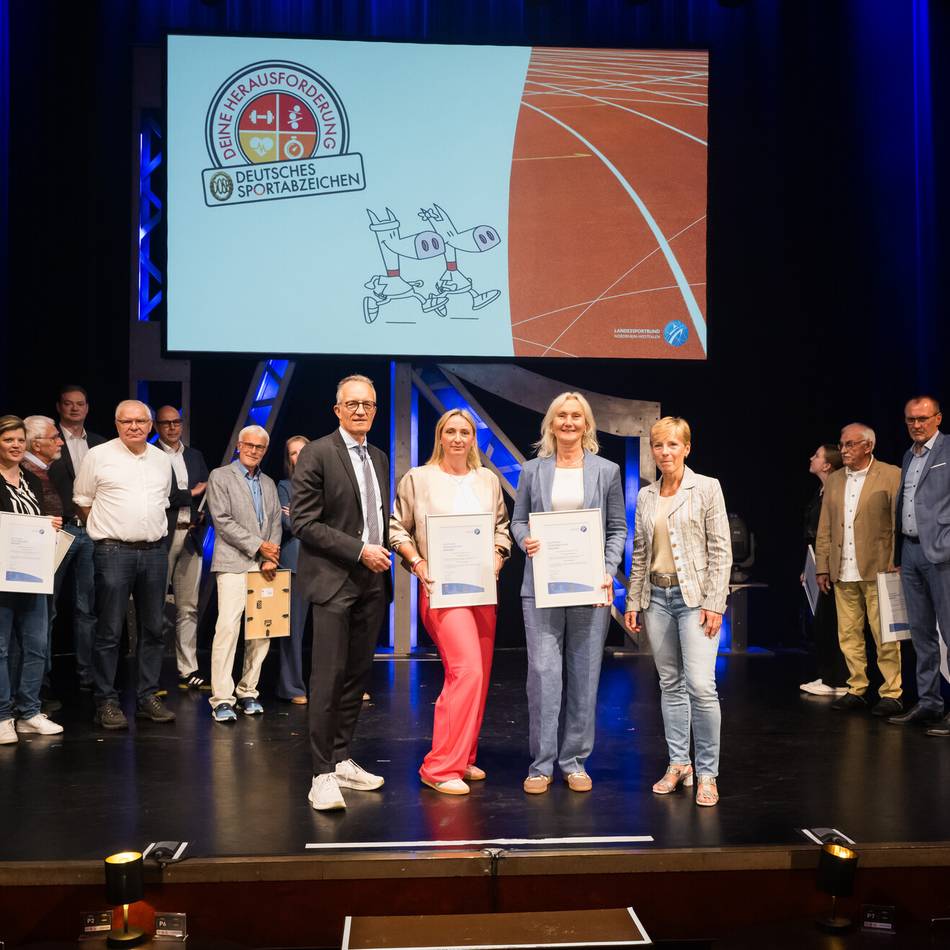 Auszeichnung für Kreissportbund Oberberg: Spitzenplatz bei Sportabzeichen-Wettbewerb