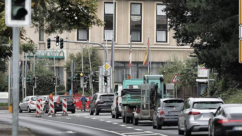 Nadelöhr an der B7 in Mettmann geht in der nächsten Woche weiter: Baustelle auf dem Südring erzürnt Pendler