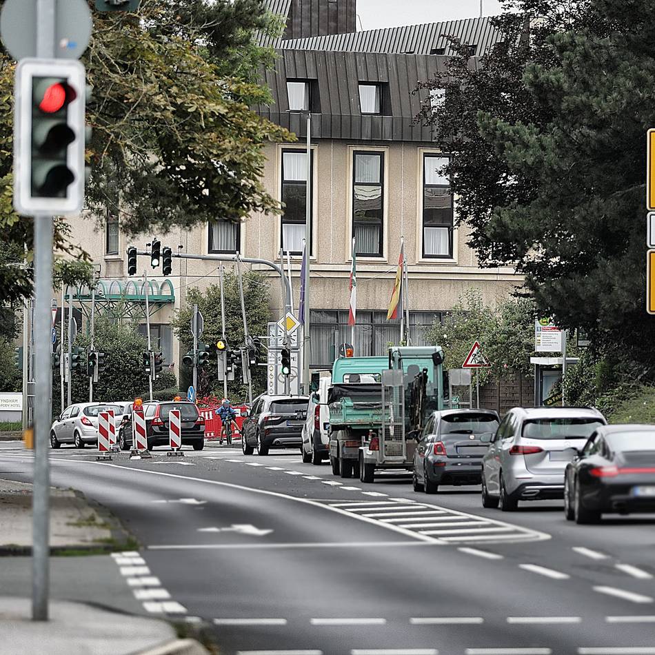 Nadelöhr an der B7 in Mettmann geht in der nächsten Woche weiter: Baustelle auf dem Südring erzürnt Pendler