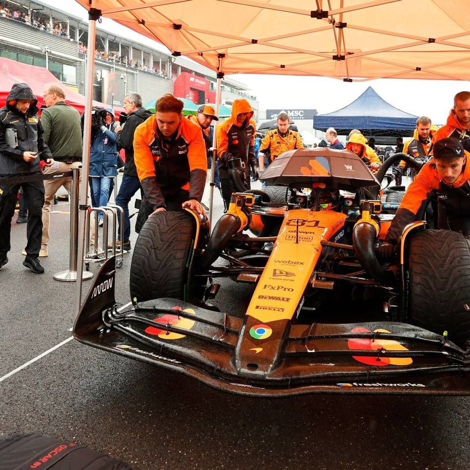 Erinnerungen an 2021: Formel-1-Start in Belgien wegen Regens lange verschoben