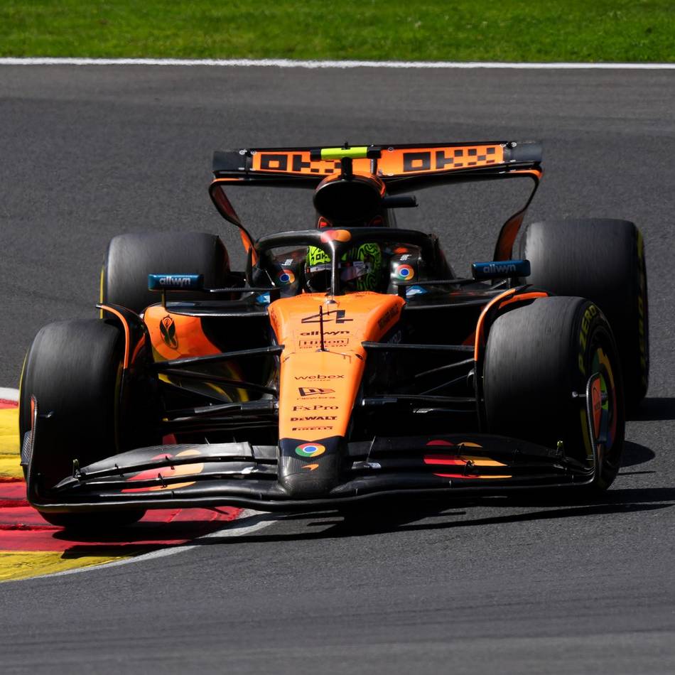 Formel 1: Norris rast in Belgien auf ersten Startplatz