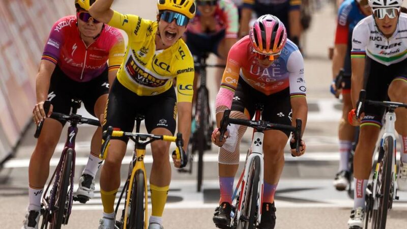 Start der Frauen: Niederländerin Vos gewinnt Auftakt der Tour de France