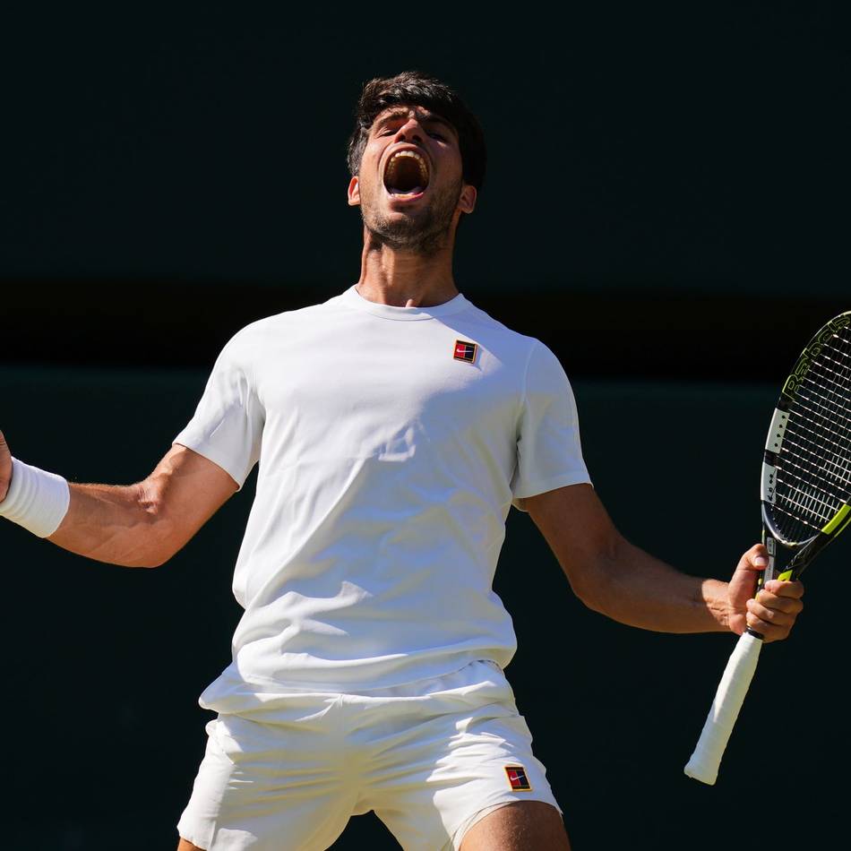 Sieg bei Hitze und Promi-Auflauf: „Das ist mein Traum hier“ – Drittes Wimbledon-Finale für Alcaraz