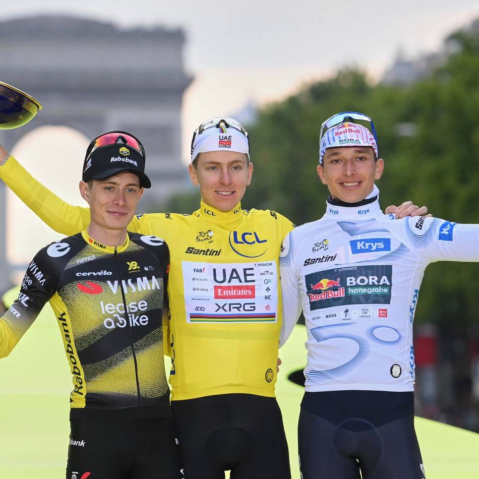 Tour de France endet in Paris: Lipowitz sichert Platz drei in der Gesamtwertung – Pogacar gewinnt