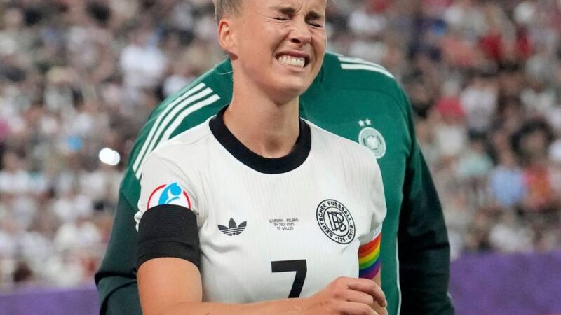 Diagnose nach Verletzung aus Polen-Spiel: DFB-Kapitänin Giulia Gwinn fällt für den Rest der EM aus