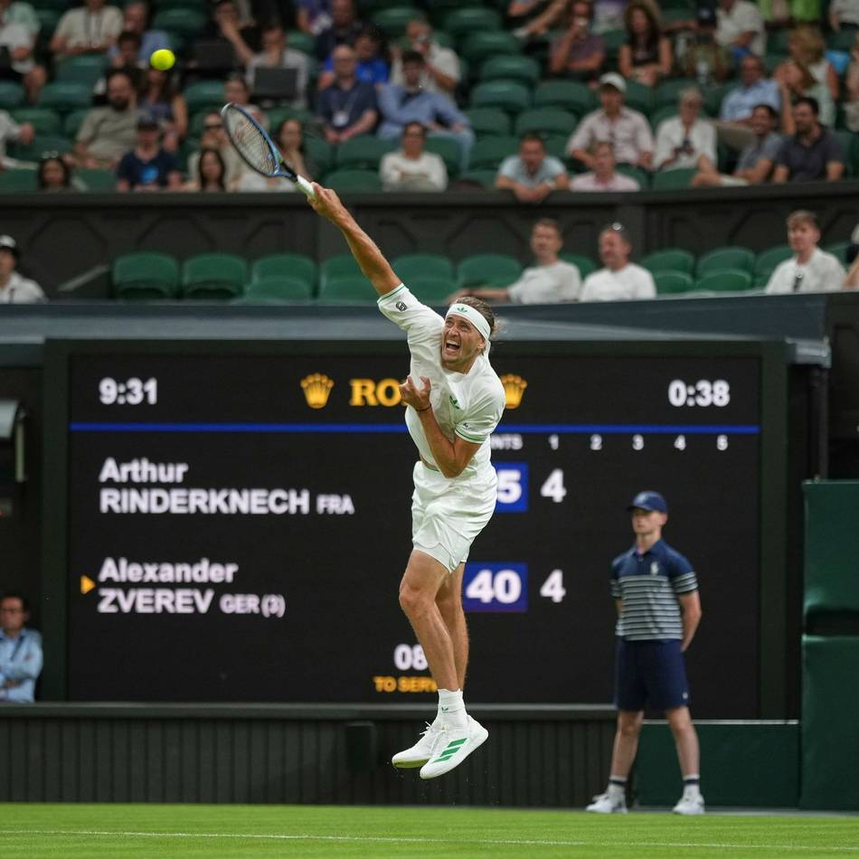 Nach zwei Sätzen: Sperrstunde in Wimbledon – Zverev-Match unterbrochen
