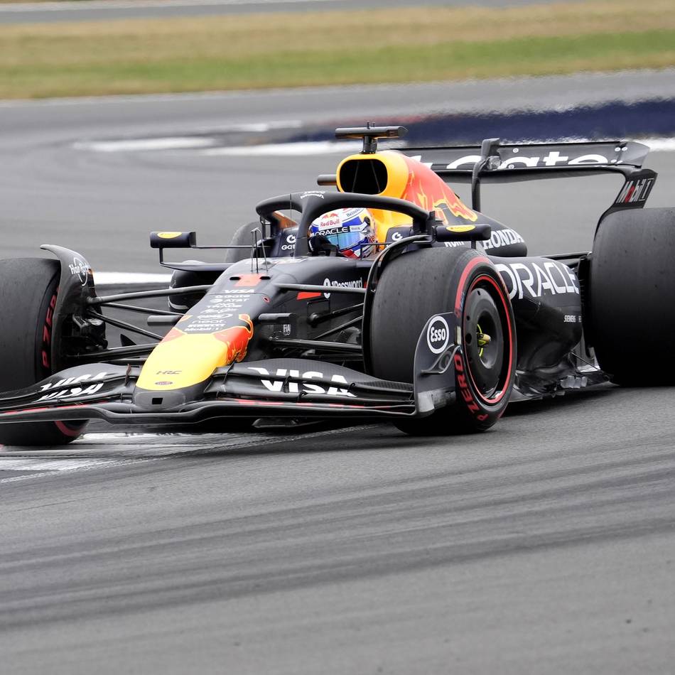 Formel-1-Qualifikation: Max Verstappen holt Startplatz eins in Silverstone