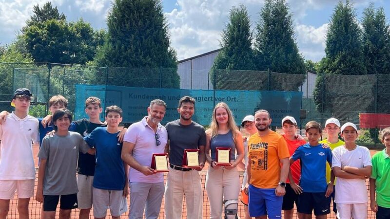 Jugendbegegnung in den Sommerferien: Monheimer Tennisclub empfängt Jugendliche aus Ataşehir