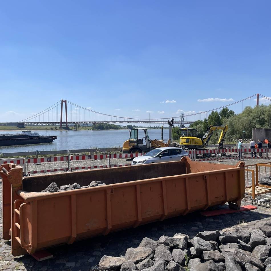 Rheinpromenade Emmerich: Das Stromland wird barrierefrei