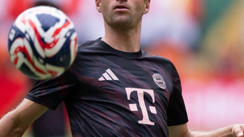 Vom FC Bayern in die USA?: Müller deutet einen Wechsel „übern großen Teich“ an