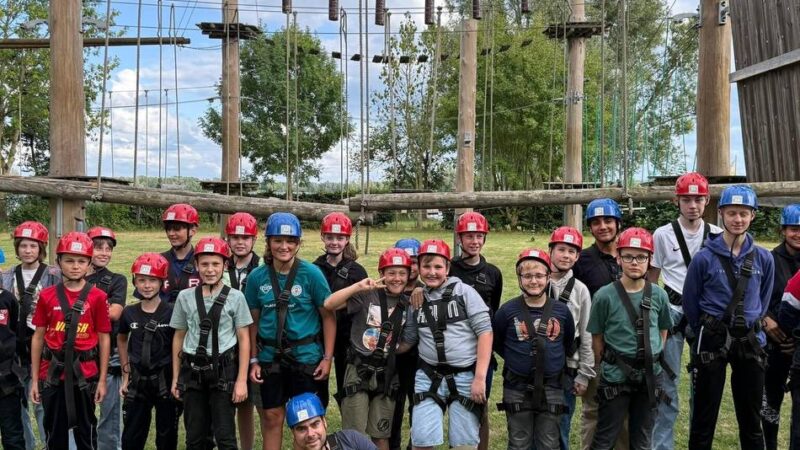 „Gemeinsam Herausforderungen bewältigen“: Teambuilding für Xantens Jugendfeuerwehr im Kletterpark