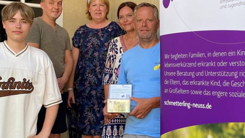 Beim Schützenfest in Meerbusch: Büdericher sammeln Tausende Euro für den guten Zweck