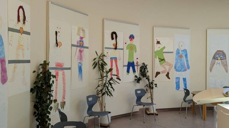 Hergestellt im Sommerleseclub: Kunstwerke in der Viersener Stadtbücherei