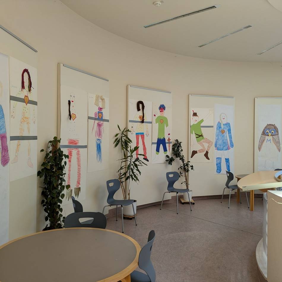 Hergestellt im Sommerleseclub: Kunstwerke in der Viersener Stadtbücherei