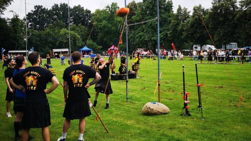„Event hat überregional guten Ruf“: Das bieten die dritten Highland Games in Wesel