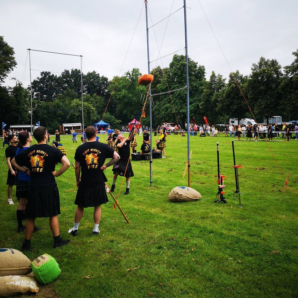 „Event hat überregional guten Ruf“: Das bieten die dritten Highland Games in Wesel