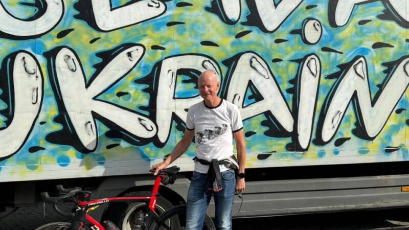 Heiligenhauser auf dem Rad unterwegs: Spendentour in die westliche Ukraine