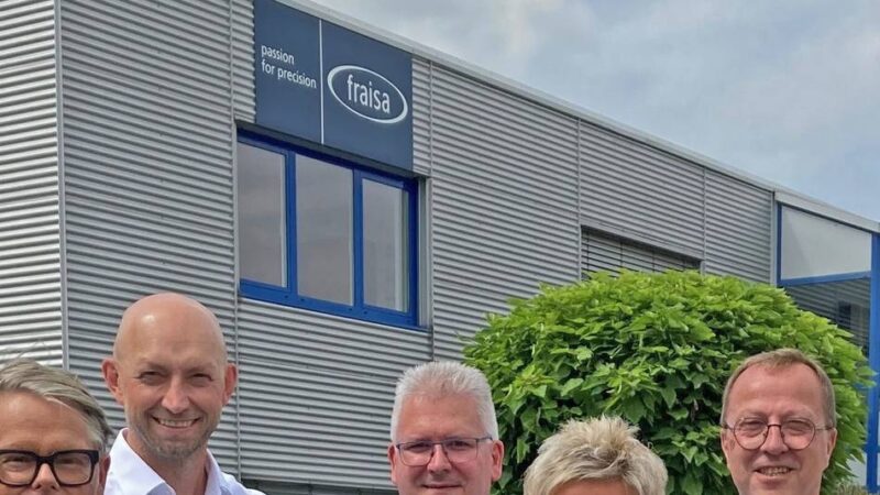 Fraisa-Niederlassung in Willich: Willicher Unternehmen spendet an Löwenkinder