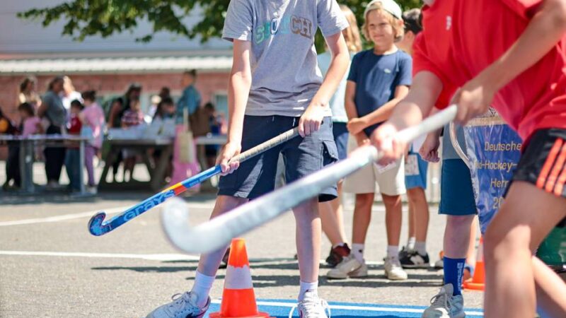 Projektwoche an Krefelder Grotenburgschule: Eine Woche ganz im Zeichen des Sports
