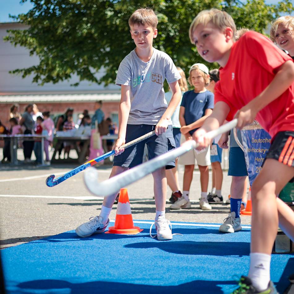 Projektwoche an Krefelder Grotenburgschule: Eine Woche ganz im Zeichen des Sports