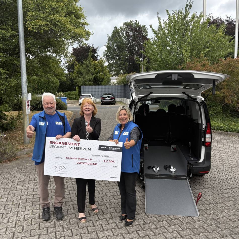 Verein „Kaarster helfen“: Helfende Engel bekommen eigenes Auto