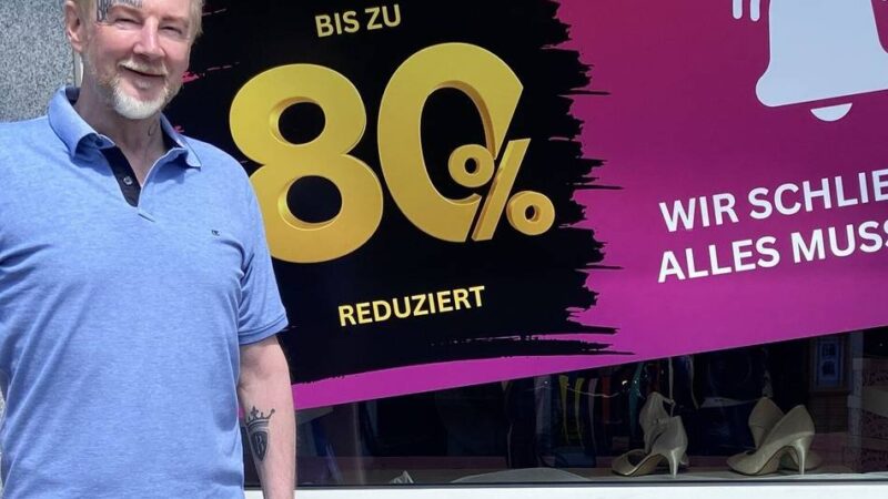 Einzelhandel in Wermelskirchen: Brautmoden-Outlet an der Kölner Straße schließt