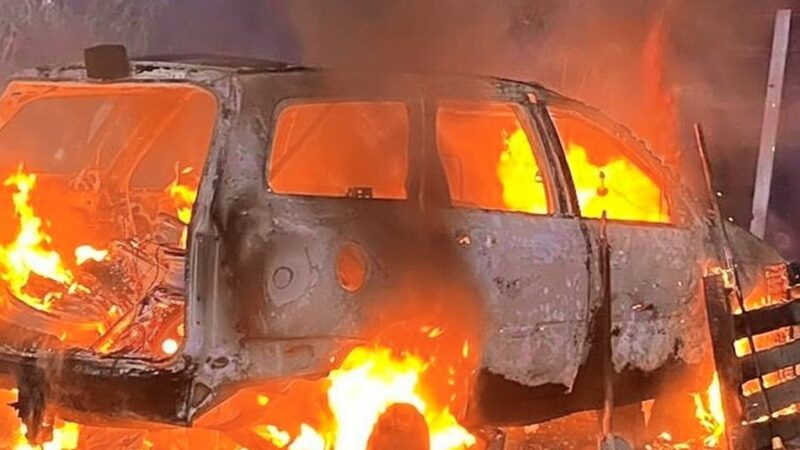 Einsätze der Feuerwehr in Rees: Fahrzeugbrand und Unwettereinsätze in Rees