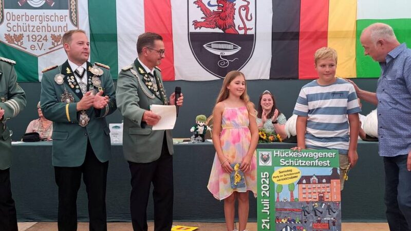 Hückeswagener Schützenfest: Ein Frühkonzert mit besonderen Auszeichnungen und leiser Kritik