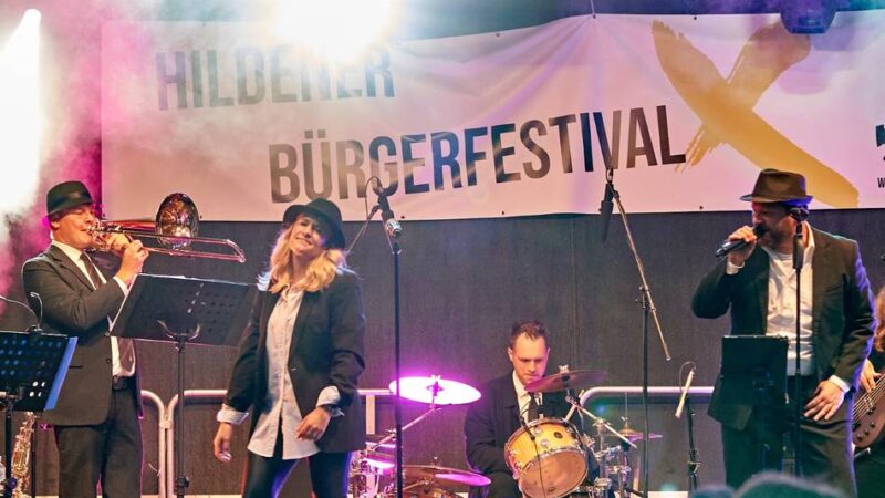 Bürgerfestival in Hilden am Wochenende: So bereitet sich die Band „bFunk“ auf die Stadtwette vor