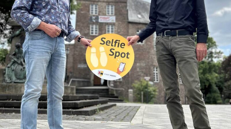 Ideale Fotokulisse: Diese Selfie-Points gibt es jetzt in Moers