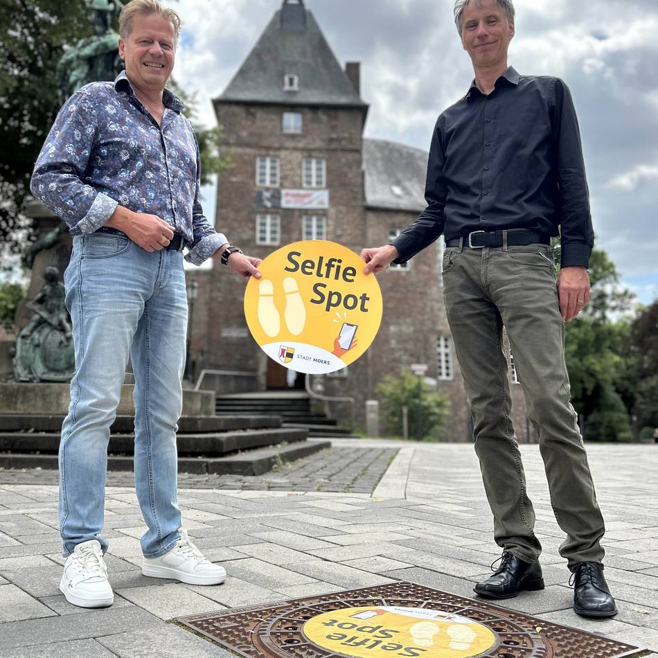 Ideale Fotokulisse: Diese Selfie-Points gibt es jetzt in Moers