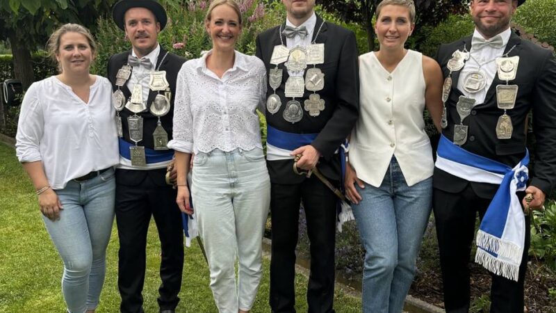 Nachfolger von Arnd Hurkens: Mathias Hermens ist neuer Schützenkönig in Weeze