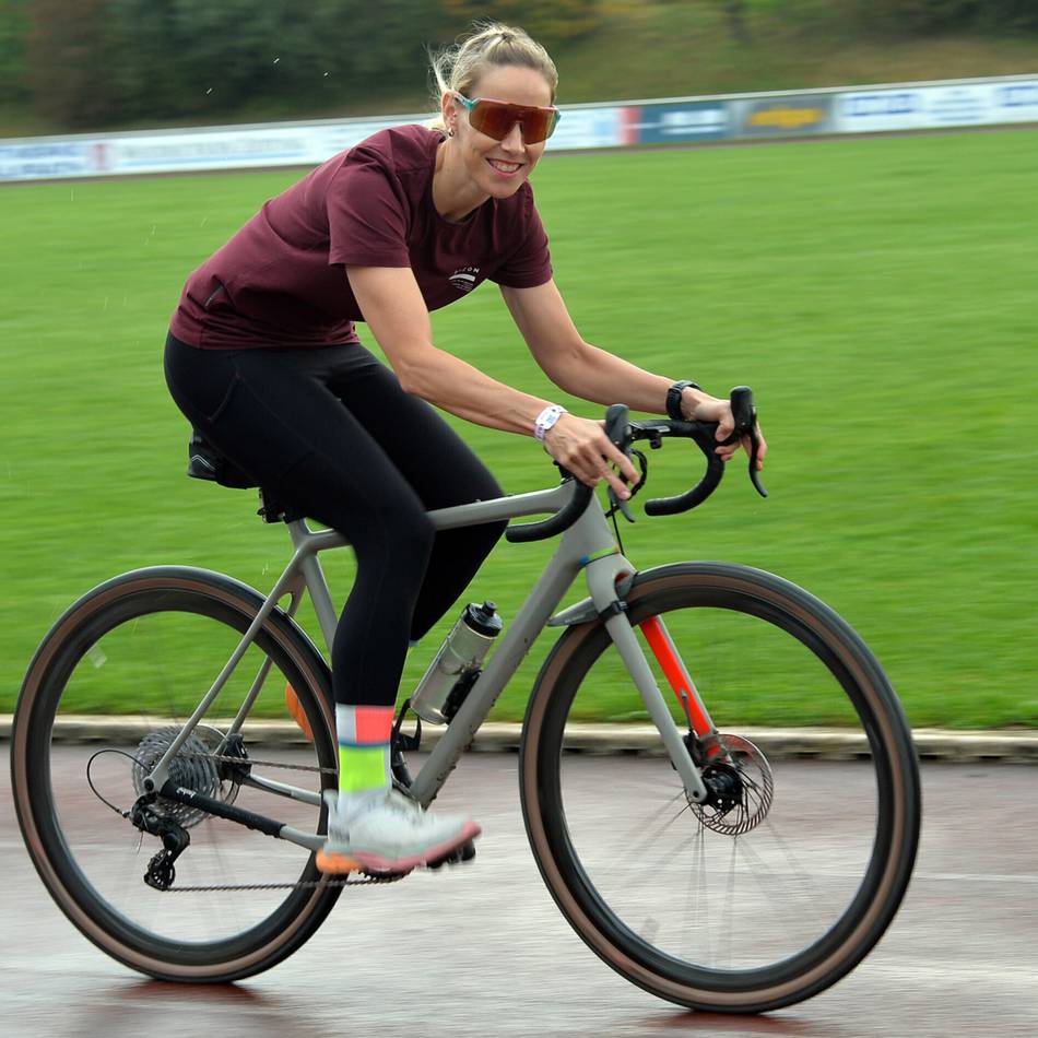 Triathletin aus Wülfrath: Reinl wird beim Ironman in Frankfurt Vize-Europameisterin