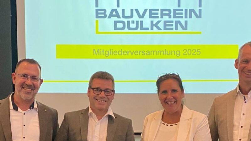 Mitgliederversammlung: Bauverein Dülken erwirtschaftet Überschuss