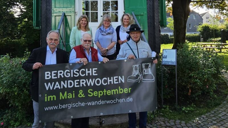 „Bergische Wanderwoche“ trifft „Stadt Land Fluss“ in Radevormwald: Die bergische Region mit allen Sinnen erkunden
