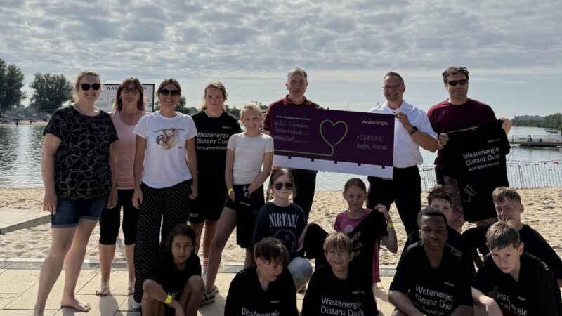 „Eine starke Teamleistung“: Xantener Gesamtschule erläuft sich 250 Euro