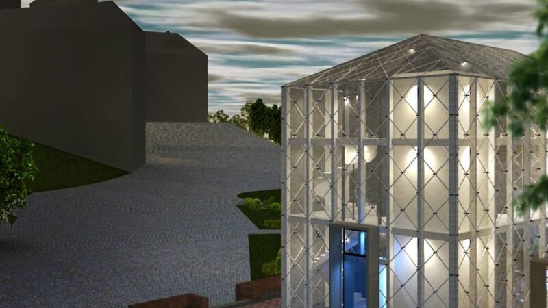 Neubau-Plan in Kleve: Ein leuchtendes Haus für den Synagogenplatz