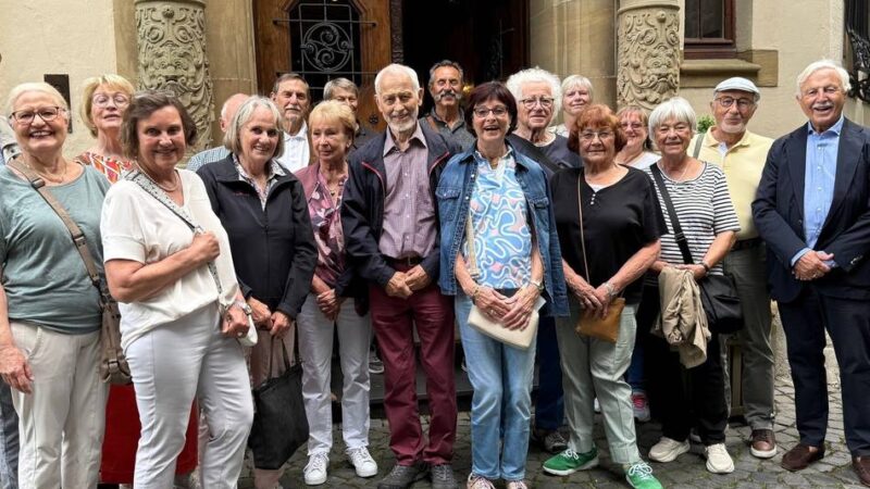 Sommertour der SPD: Schloss Landsberg öffnete für Besucher die Türen
